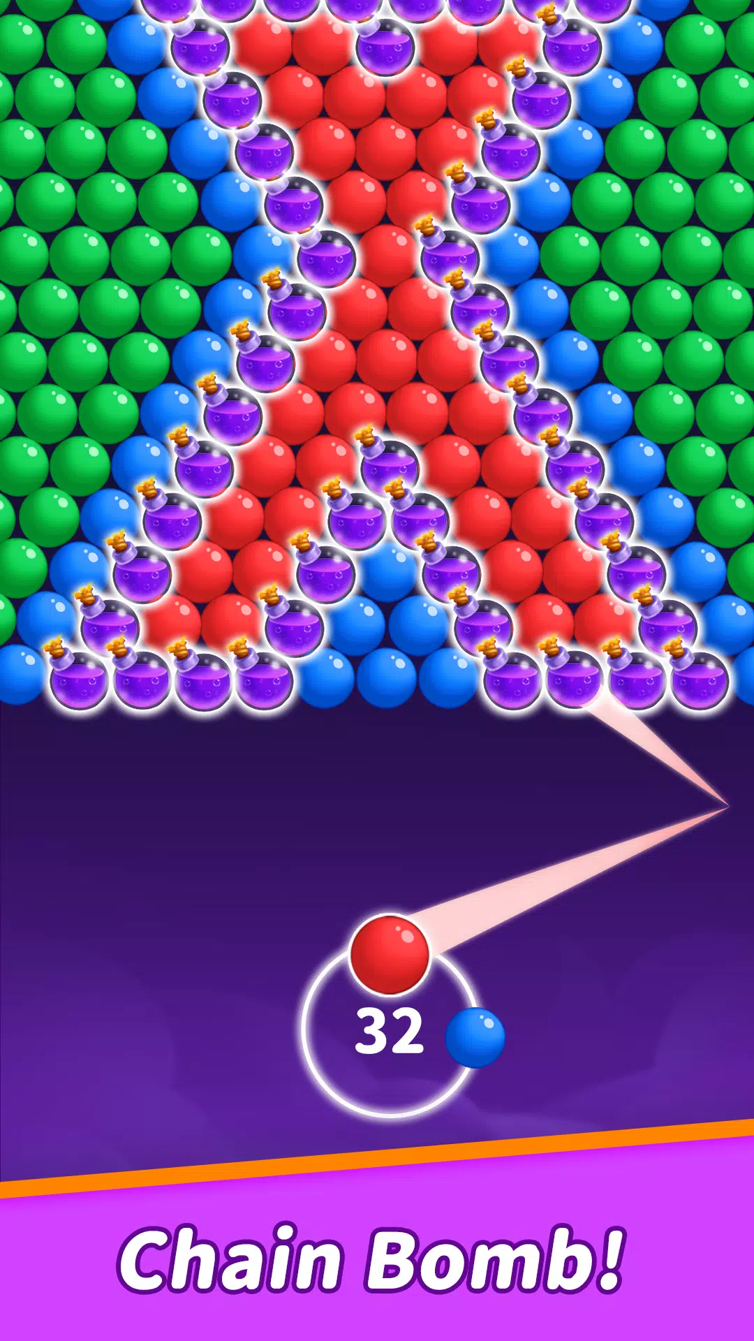 BubbleShooter Pop & Puzzle Ảnh chụp màn hình 1