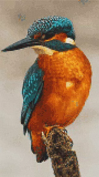 Cross stitch pixel art game Schermafbeelding 3