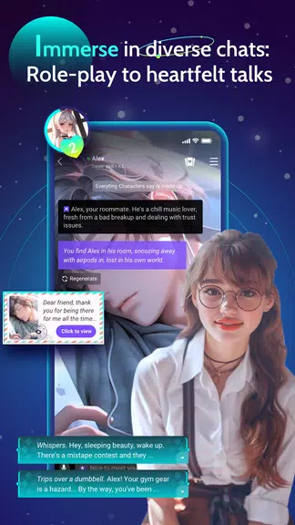 Linky AI: Chat, Play, Connect 스크린샷 2