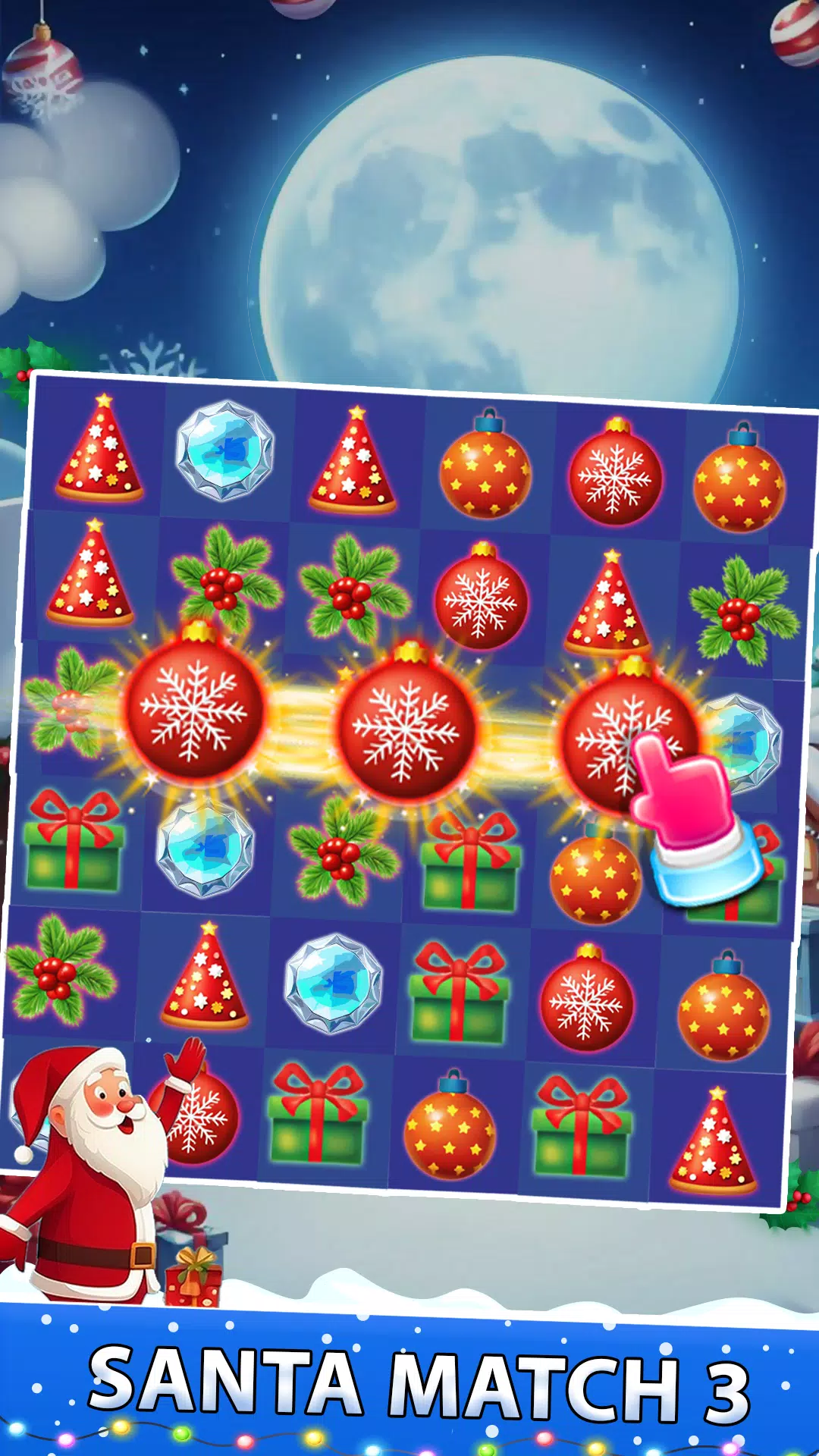 Santa Match Adventure Captura de pantalla 2