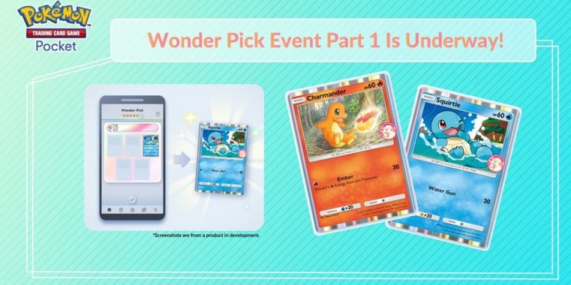 Wonder Pick 소개 : Charmander & Squirtle Rule Pokémon Trading Card Game