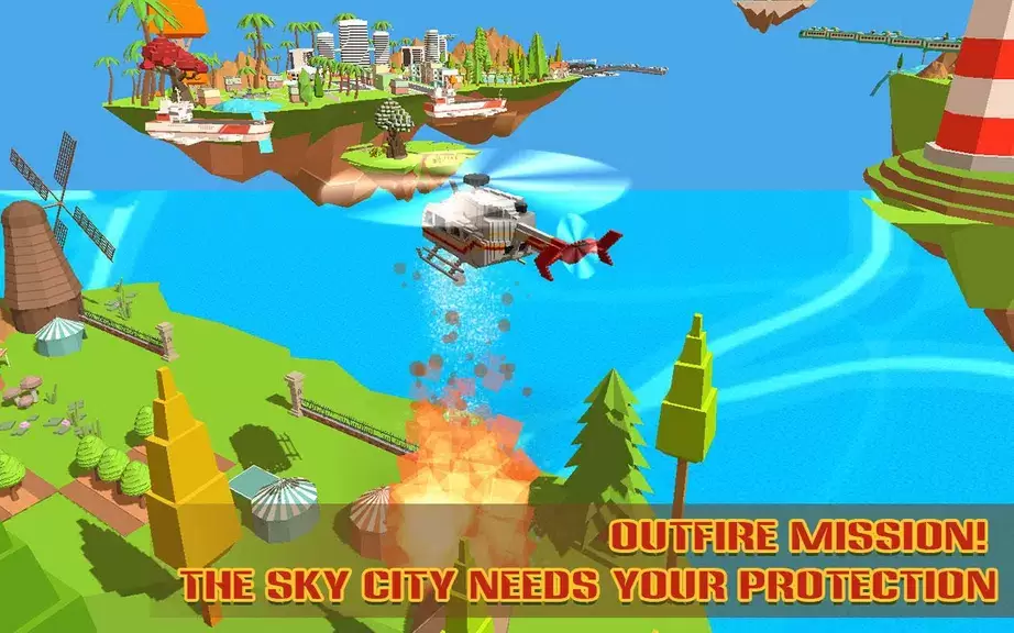 Helicopter Rescue Sky City应用截图第1张