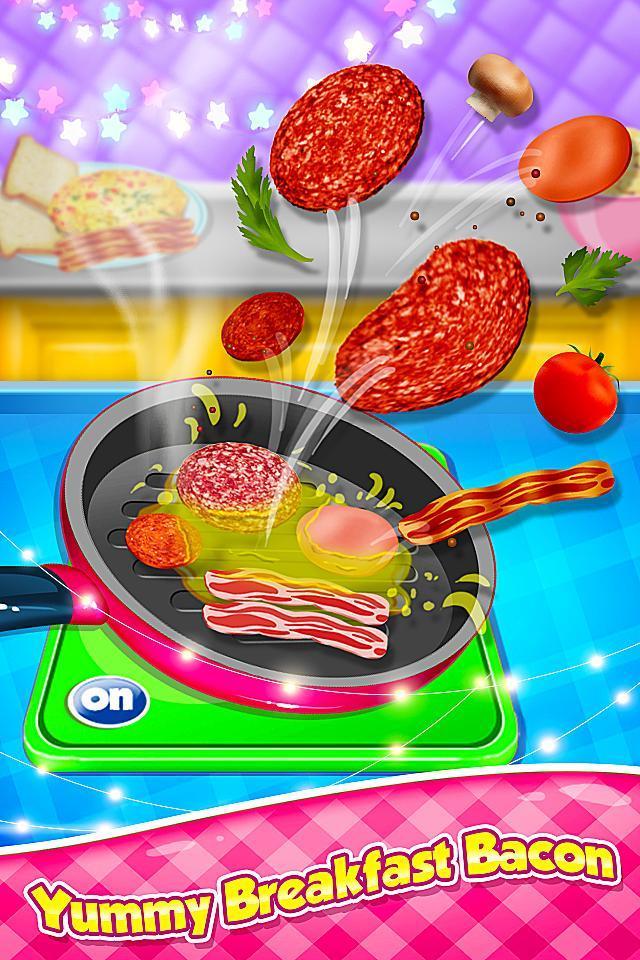 Breakfast Cooking - Kids Game Zrzut ekranu 2