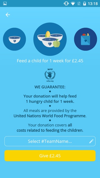 ShareTheMeal Captura de pantalla 0