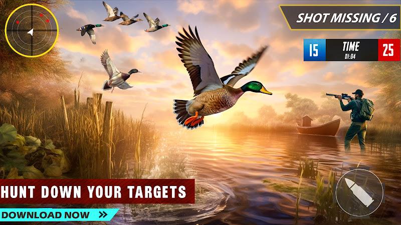 Duck Hunting 3d: Birds Shooter Ekran Görüntüsü 3