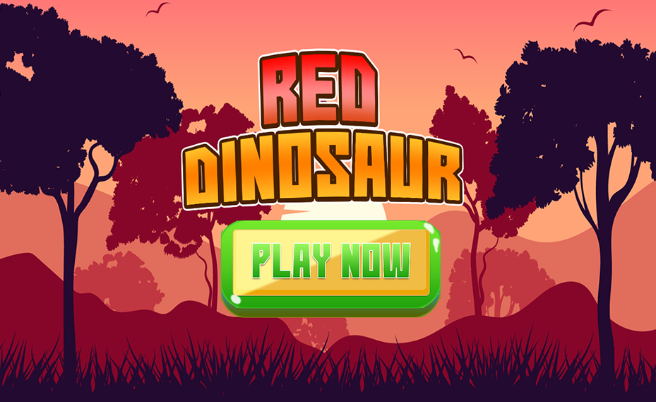 Hit The Red Dinosaur Game Скриншот 0