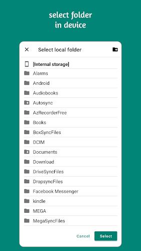 Autosync - File Sync & Backup 스크린샷 1