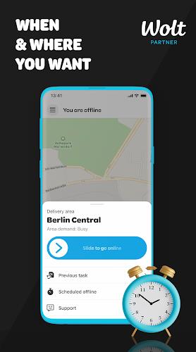 Wolt Courier Partner स्क्रीनशॉट 1