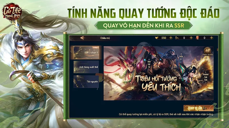 Garena Cái Thế Tranh Hùng Schermafbeelding 2