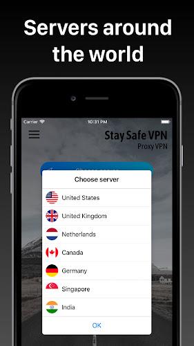 Stay Safe VPN Captura de pantalla 3