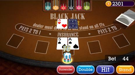 Casino Blackjack Captura de tela 0