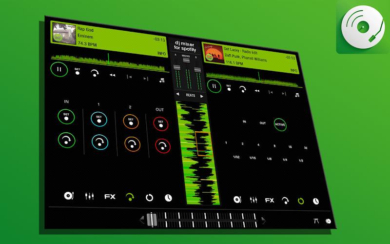 Djify - Dj mixer For spotify Capture d'écran 0