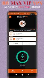 BH MAX VIP VPN स्क्रीनशॉट 0