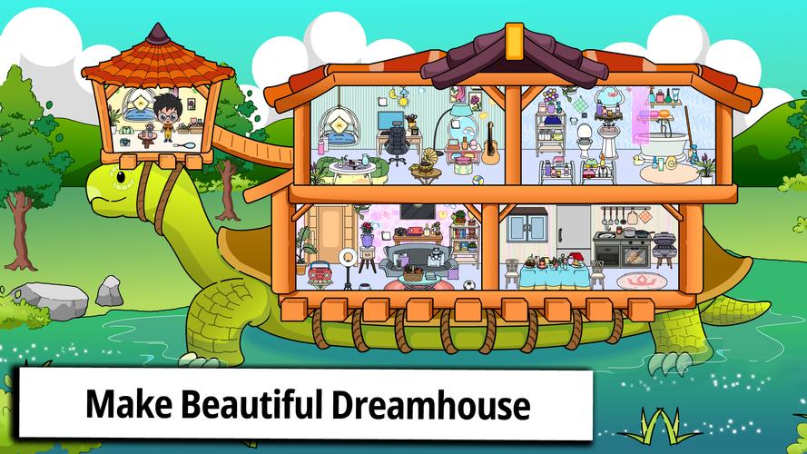 Tizi Home Room Decoration Game Capture d'écran 3