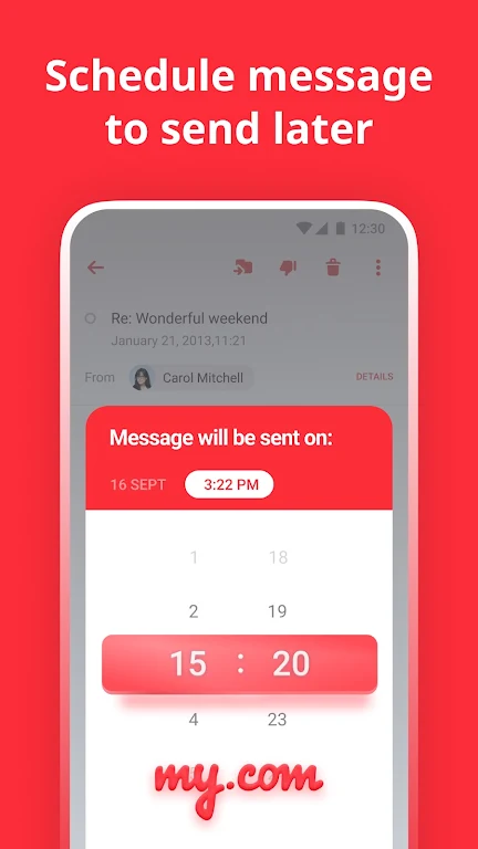 myMail: para Gmail y Hotmail Captura de pantalla 1