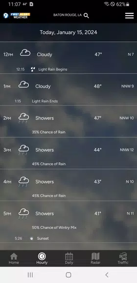 WAFB First Alert Weather Ekran Görüntüsü 1