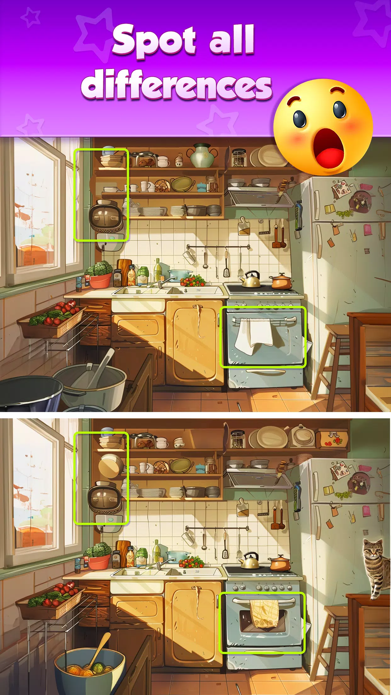 Find 5 Differences Train Brain ภาพหน้าจอ 0