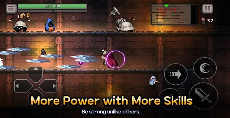 Dungeon Slasher: Roguelike ภาพหน้าจอ 2