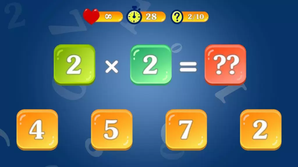 Multiply & Division (2х2) ภาพหน้าจอ 0