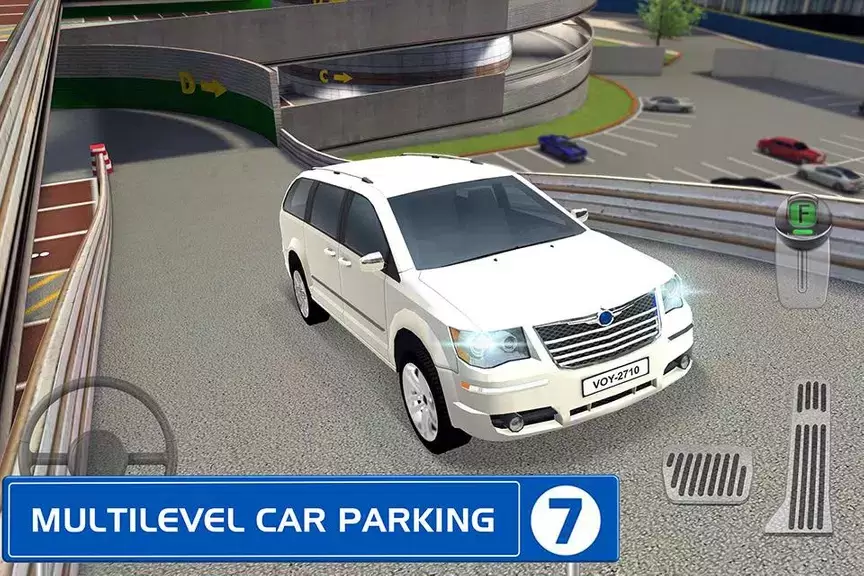 Multi Level 7 Car Parking Sim 螢幕截圖 0