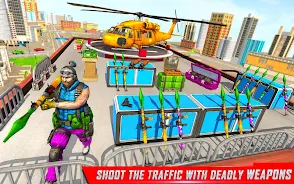 Traffic Car Shooting Games应用截图第2张