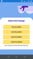 TikBooster - Get Fans Followers & Likes by Hashtag Captura de tela 2