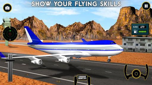 Flight Pilot Simulator Games স্ক্রিনশট 0