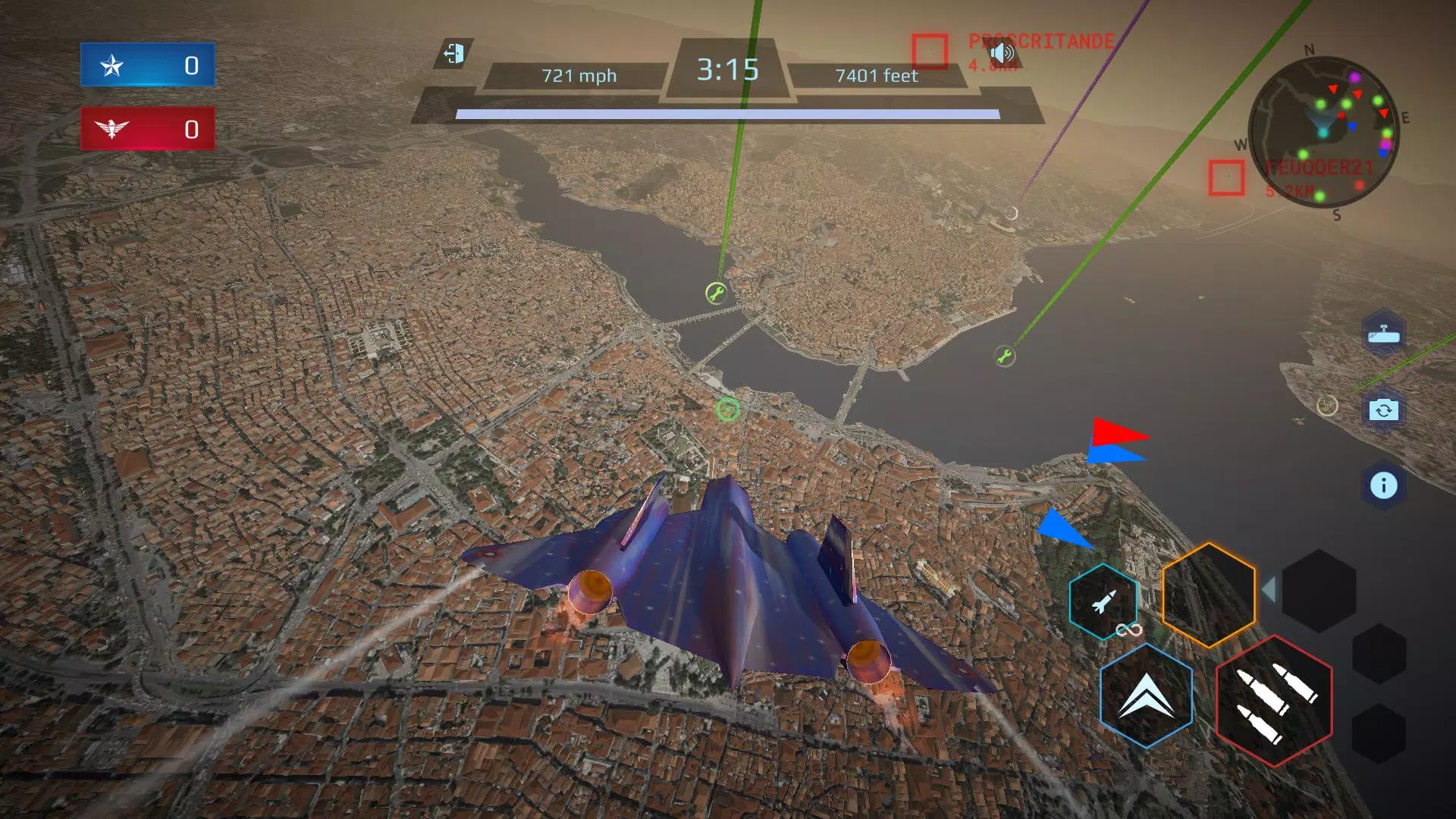 Sky Wars Online: Istanbul Capture d'écran 1