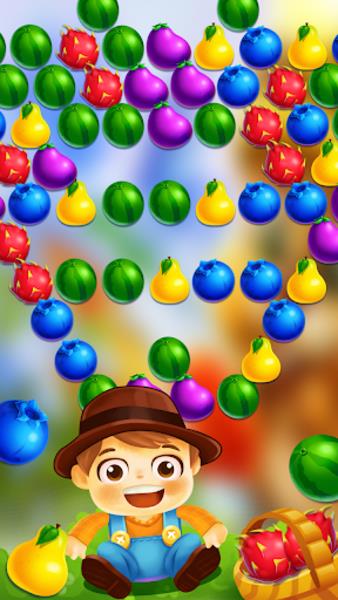 Farm Bubble Shooter Story - Fruits mania ဖန်သားပြင်ဓာတ်ပုံ 2