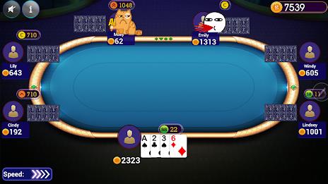 Omaha Poker Offline Ảnh chụp màn hình 1