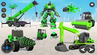 Robot Truck Car Transform Game Ảnh chụp màn hình 3