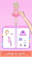 DIY Paper Doll: Dress Up Diary 螢幕截圖 1