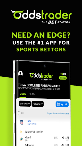 OddsTrader: Sports Betting স্ক্রিনশট 0