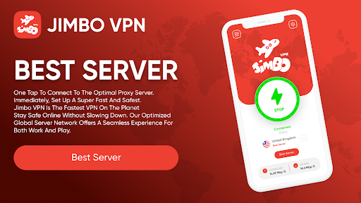 Schermata Jimbo VPN 1