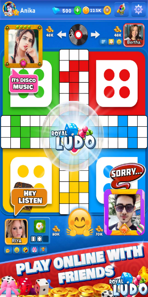 Royal Ludo・King Of Dice Game Tangkapan skrin 0