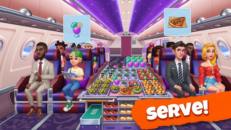 Airplane Cooking - Chef Game スクリーンショット 0