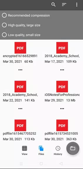 PDF Small - Compress PDF スクリーンショット 0