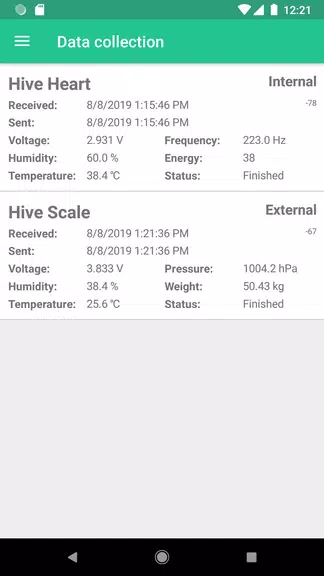 Bee Hive Monitoring Gateway स्क्रीनशॉट 1