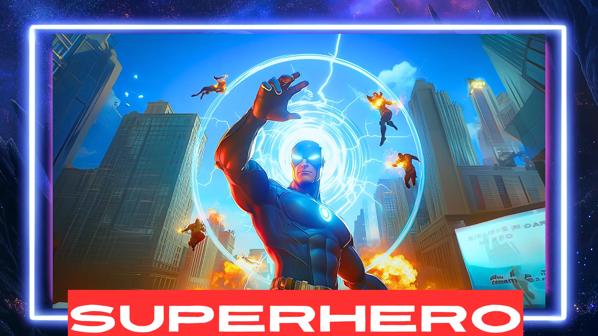 Psychic Hero: a superhero game Captura de tela 0