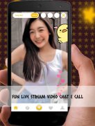 Twinkle Live - Fun Live Stream Video Chat & Call Tangkapan skrin 0