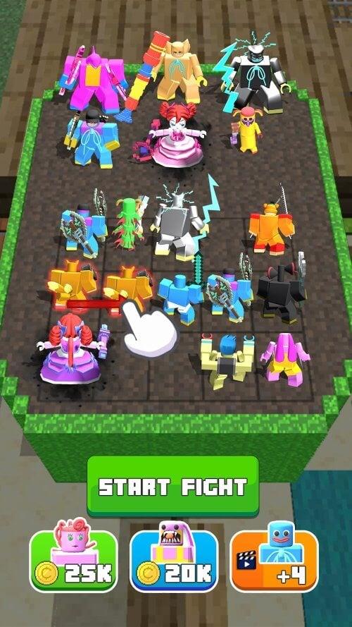 Craft Merge Battle Fight 스크린샷 2