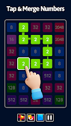 2048 Blast: Merge Numbers 2248 ဖန်သားပြင်ဓာတ်ပုံ 0