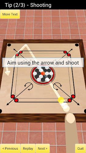 Carrom 3D Capture d'écran 3