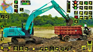 Road Construction Jcb games 3D 螢幕截圖 1