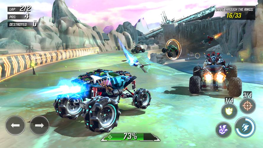 RACE: Rocket Arena Car Extreme Tangkapan skrin 3
