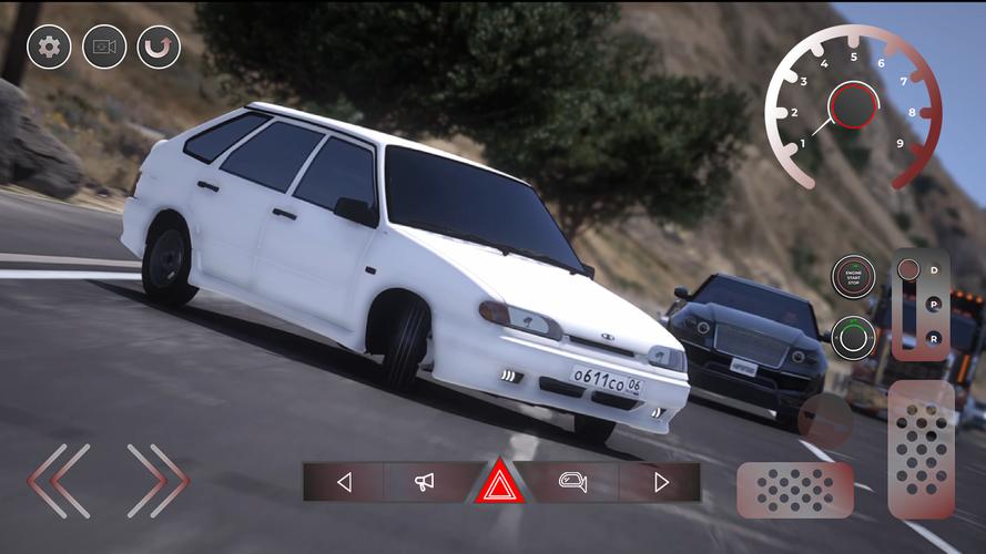 2114 LADA Russian Streets Drag Capture d'écran 1