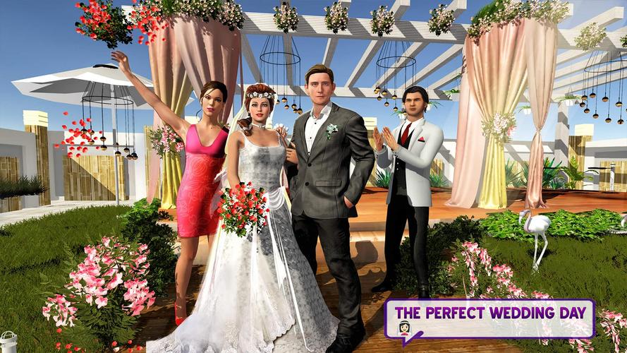 Familia Pareja Recién casados Captura de pantalla 2