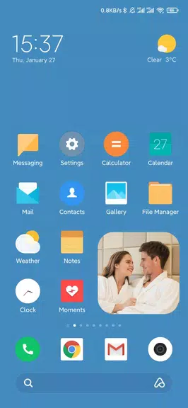 Moments Widget Captura de tela 0