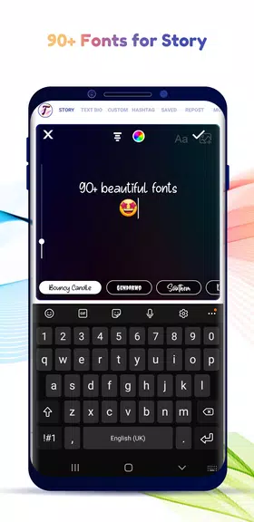 Fonts for Instagram - I Fonts 螢幕截圖 1