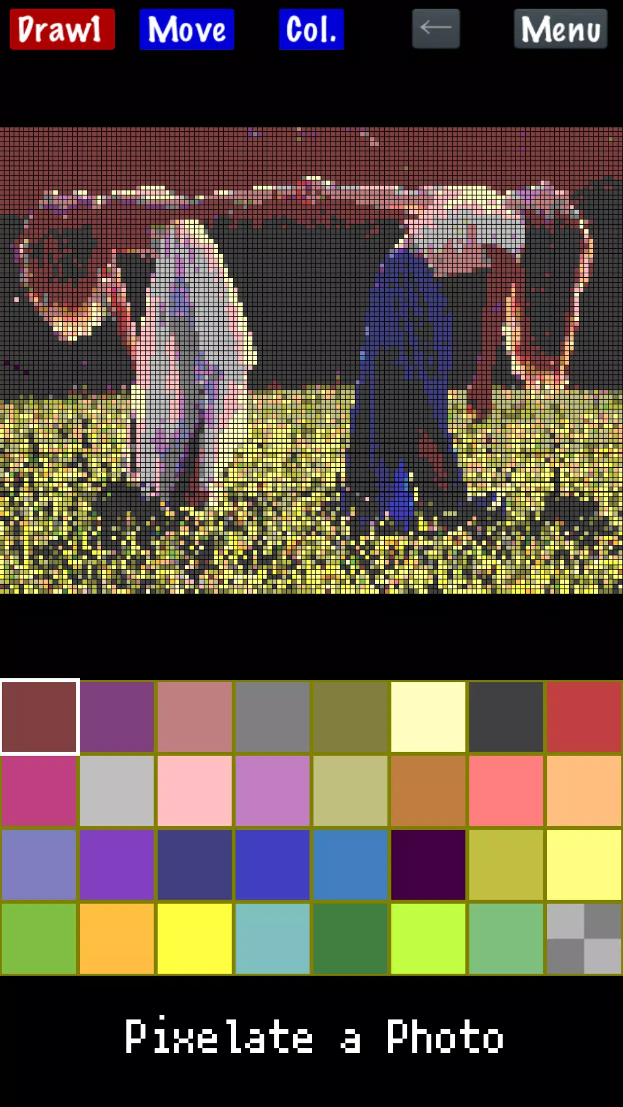 Pixel Art Maker 스크린샷 1